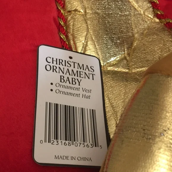 Baby Christmas Ornament Costume - Picture 3 of 3